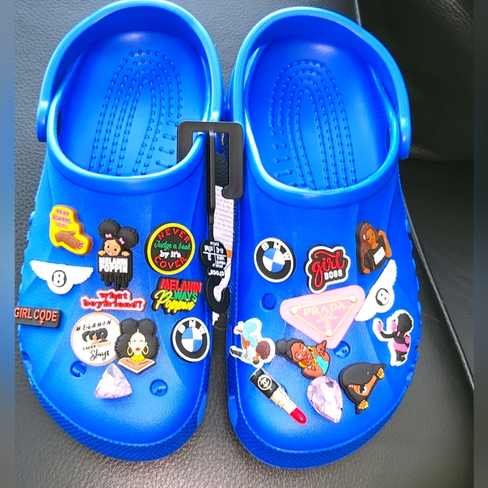 Brand New CROCS- Cobalt Blue (W8/M10)